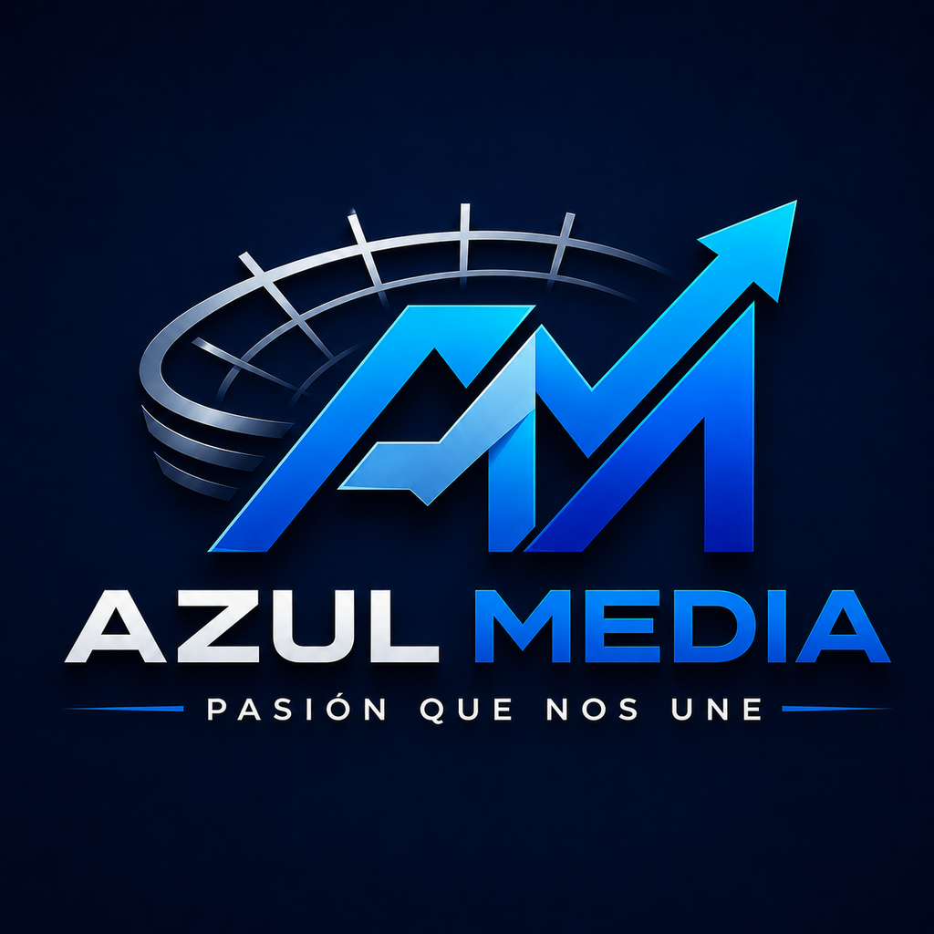 Logo oficial Azul Media