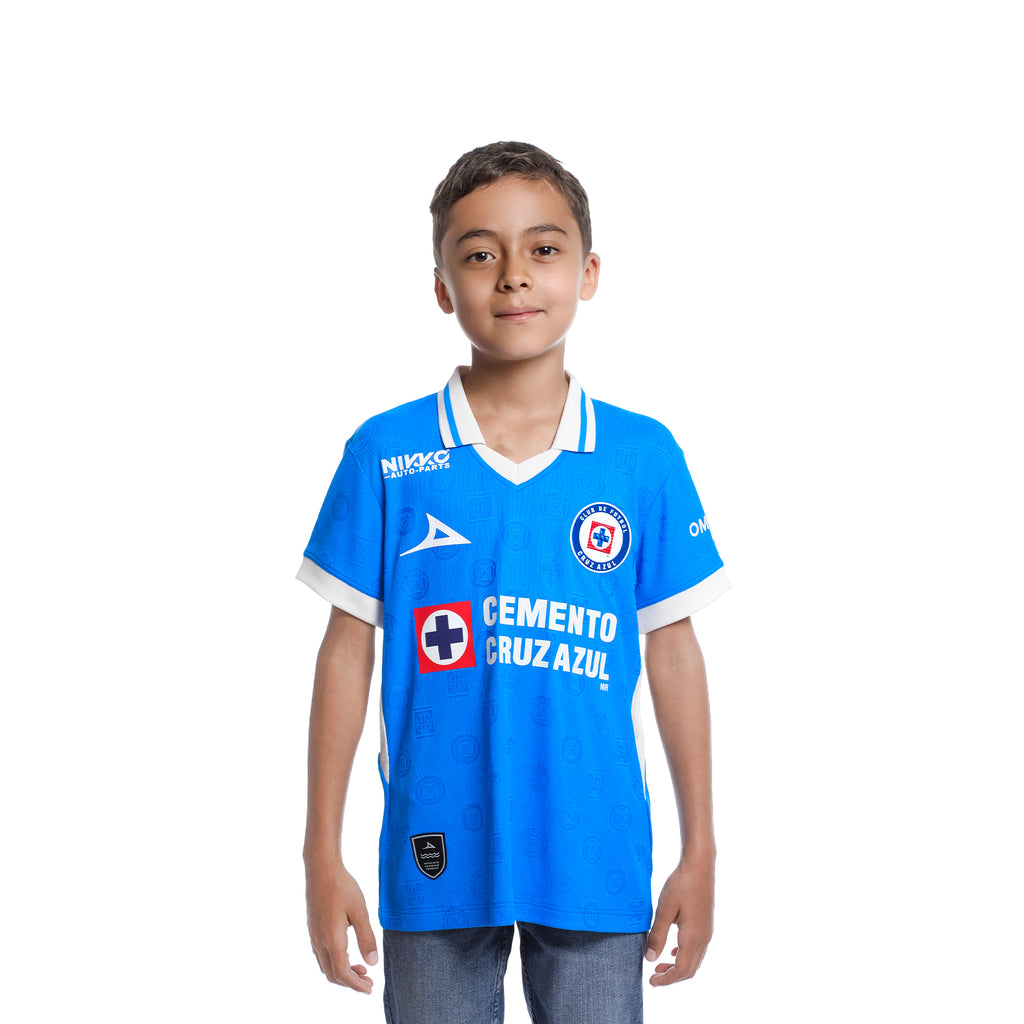 Jersey local Cruz Azul para niño